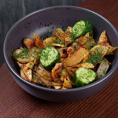 Жареный картофель с салом в Chester по цене 300 ₽