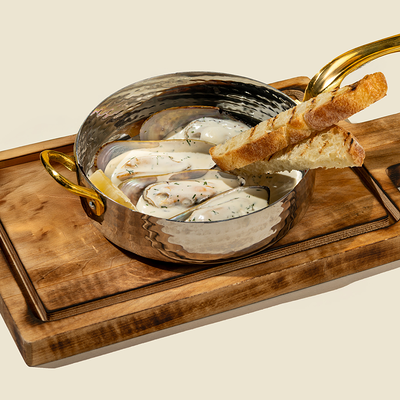 Мидии киви в сливочном соусе в Сицилия по цене 830 ₽