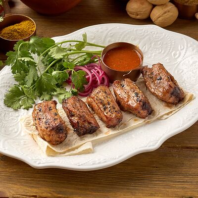 Шашлык из свиных ребрышек в Шави ломи по цене 1150 ₽