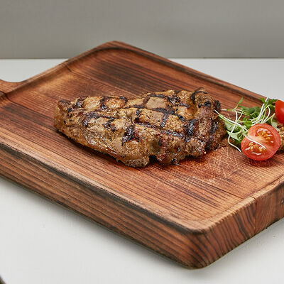 Стейк из свиной шеи в Цех этого города по цене 499 ₽