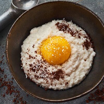 Рисовая каша с манговым сорбетом в Eshak по цене 480