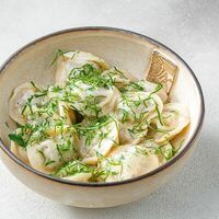 Пельмени мясные в Papakha Coffee