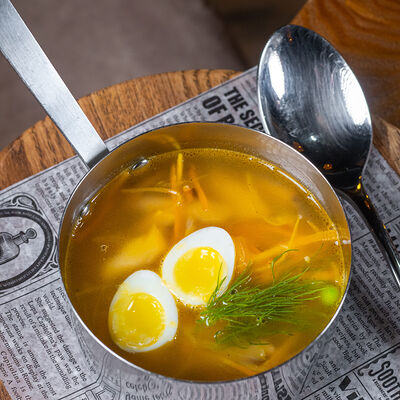 Консоме из цыпленка в Just Residence по цене 620 ₽