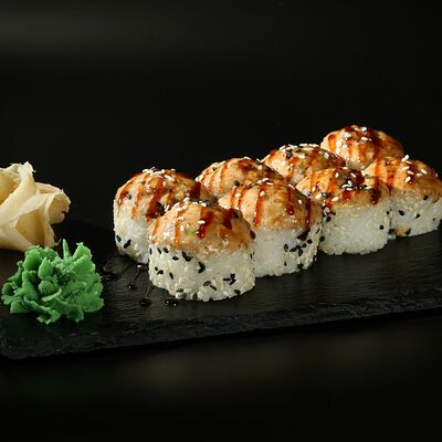 Запеченный с угрем в Танояки по цене 730 ₽