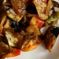 Ти сан сень с говядиной в Облака Китая