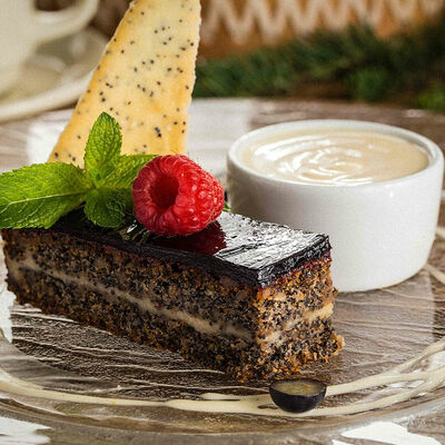 Маковый пирог с черникой в Экспедиция по цене 760 ₽