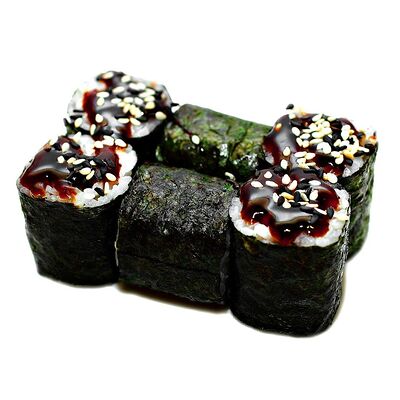 Хосомаки с угрём в Yoshi Sushi по цене 170 ₽