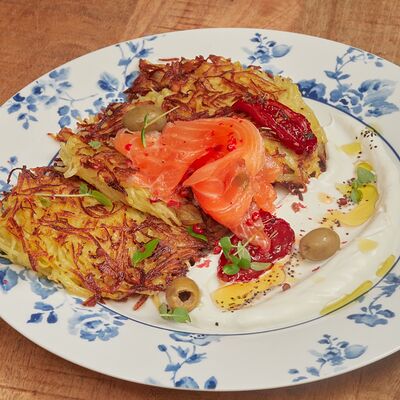 Авторские драники в Кофейня Горошек по цене 850 ₽