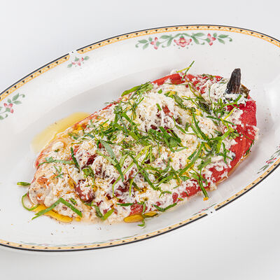 Перец рамиро, трюфельная рикотта в Sangre Fresca по цене 680 ₽