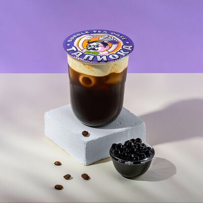 Бабл кофе с сырной пенкойв Тапиока bubble tea cafe по цене 479 ₽
