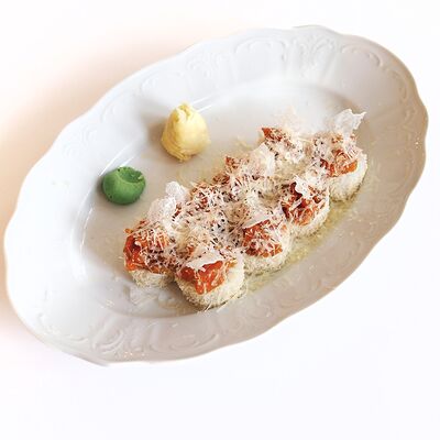 С форелью и пармезаном в Ёлки по цене 1107 ₽