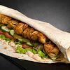 Шашлык куриный в лаваше в Black grill house по цене 585