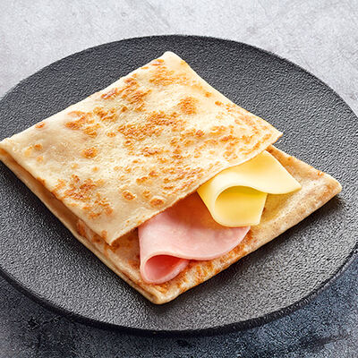 Блинчик с ветчиной и сыром в Теремок. Блины по цене 75 ₽