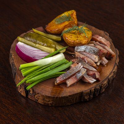 Магаданская селедка в Рюмочная Коллеги по цене 420 ₽