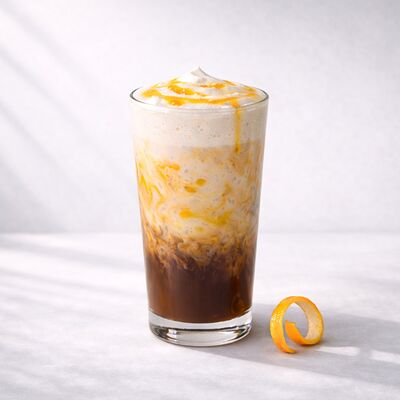 Латте Апельсиновый пломбир в Lo-Fi Coffee по цене 380 ₽