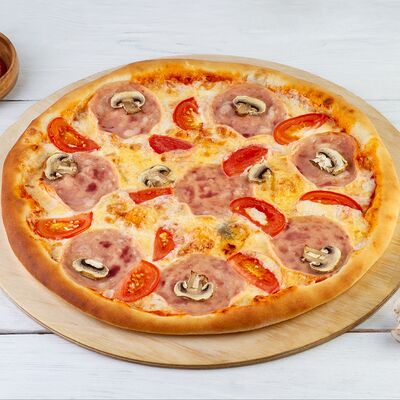 Пицца Римская в Пекарня Кулинария Пиццерия ОБОЖАЮТВСЕ! по цене 999 ₽