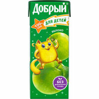 Сок Добрый яблочный в ЦЗАО ВАН & ЗаСУШИсь