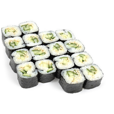 Хосомаки с огурцом и кунжутом в Big Size Roll по цене 295 ₽