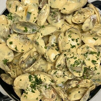 Вонголе в тайском соусе карри в Фитнес меню по цене 1350 ₽