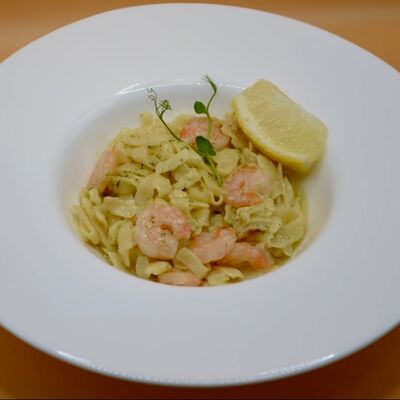 Креветки в сливочно-чесночном соусев Гуленьки на Комсомольском по цене 799 ₽