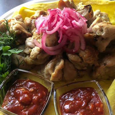 Шашлык куриныйв NStudio по цене 500 ₽