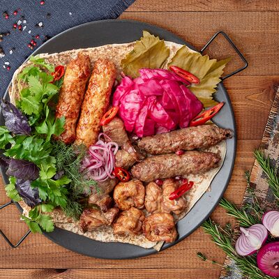 Мангал ассорти в Деда хинкали по цене 4130 ₽