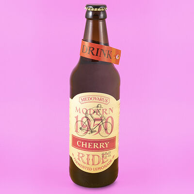 Био лимонад Спелая черешня с соком чёрной моркови Cherry в Vibecream мороженое по цене 289