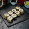 Горячий ролл с угрем и лососем в Fast Япония Premium Sushi по цене 688