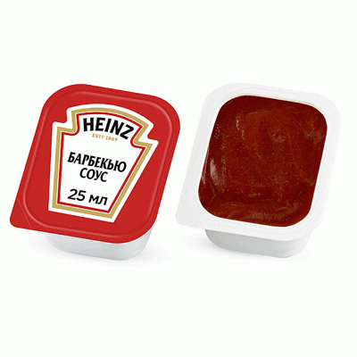 Соус Heinz Барбекю в Сыр, томат и аромат по цене 40 ₽