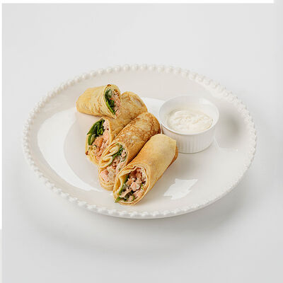 Блины с обжаренной сёмгой в Coffee BOOM по цене 3650 ₸