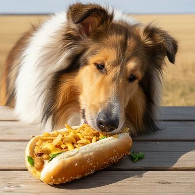 Колли-дог в Doggi & Hot Coffee по цене 389 ₽