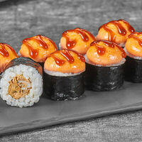 Ролл Мидии яки хот (мини) в Суши Мастер
