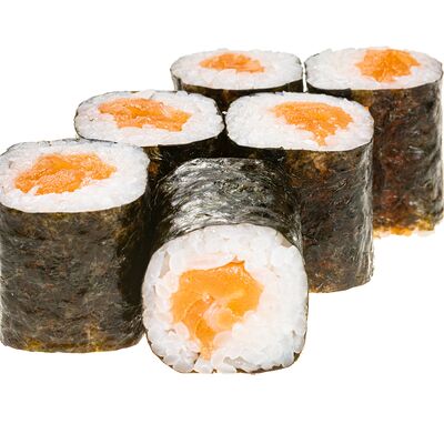 Ролл с Копчёным лососем в Рам Суши по цене 370 ₽