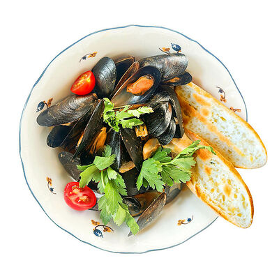 Мидии в соусе том-ям в Каспийка по цене 1240 ₽