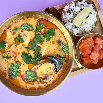 Том ям Deluxe с охлажденной форельюв Просто Азия x Десертория по цене 1150 ₽