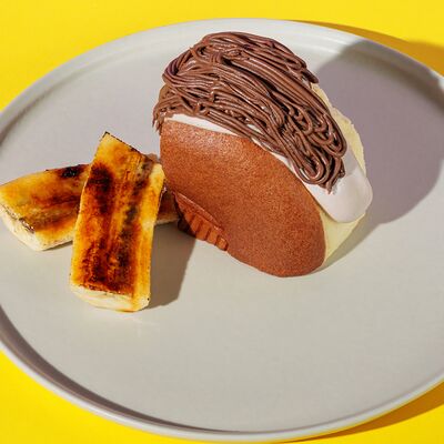 Кусочек чизкейка Нутелла в Fluffy Fluffy по цене 680 ₽