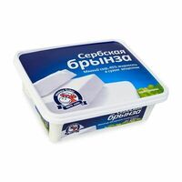 Сыр рассольный Сербская Брынза 45% Mlekara Sabac Республика Сербия, Бзмж в Азбука Вкуса Экспресс Меню