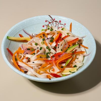 Удон с креветкой в Domo по цене 600 ₽