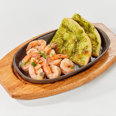 Креветки с чесноком в белом вине в Room-cafe по цене 840 ₽