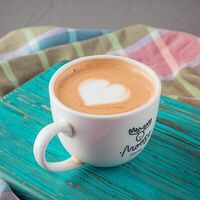 Матча-латте в Coffee Moose