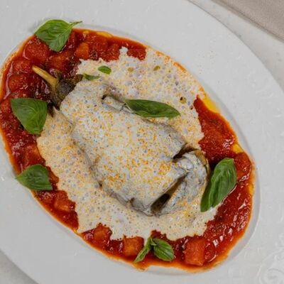 Баклажан пармиджано в Gino Cafe по цене 890 ₽