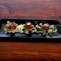 Тартар из мраморной говядины в Asado