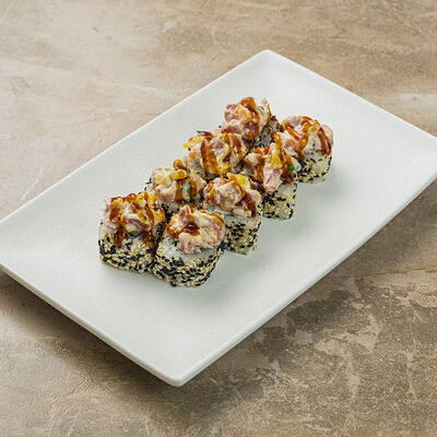 Обожженный ролл с тунцом и манго в Бали по цене 492 ₽