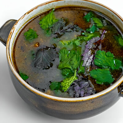 Чечевичный суп с телятиной в Высота 5642 по цене 780 ₽