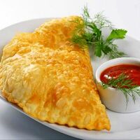 Чебурек с курицей в Пончик