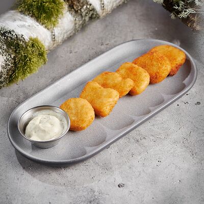 Домашние куриные наггетсы в Гриль бар BQ по цене 340 ₽