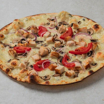 Курица & Грибы пицца халяль в Sultan Pizza & Burgers по цене 800 ₽