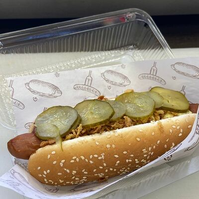 Хот-дог Кнекер в G.G. Fast Food по цене 390 ₽