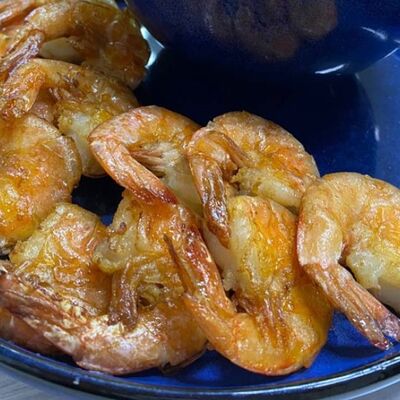 Тигровые креветки в панцире к пиву в Чили Gurman Сlub по цене 750 ₽