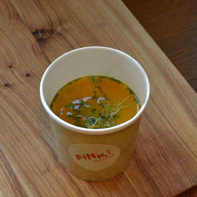 Тыквенный карри с кокосовыми сливками в Fink Bakery по цене 250 ₽